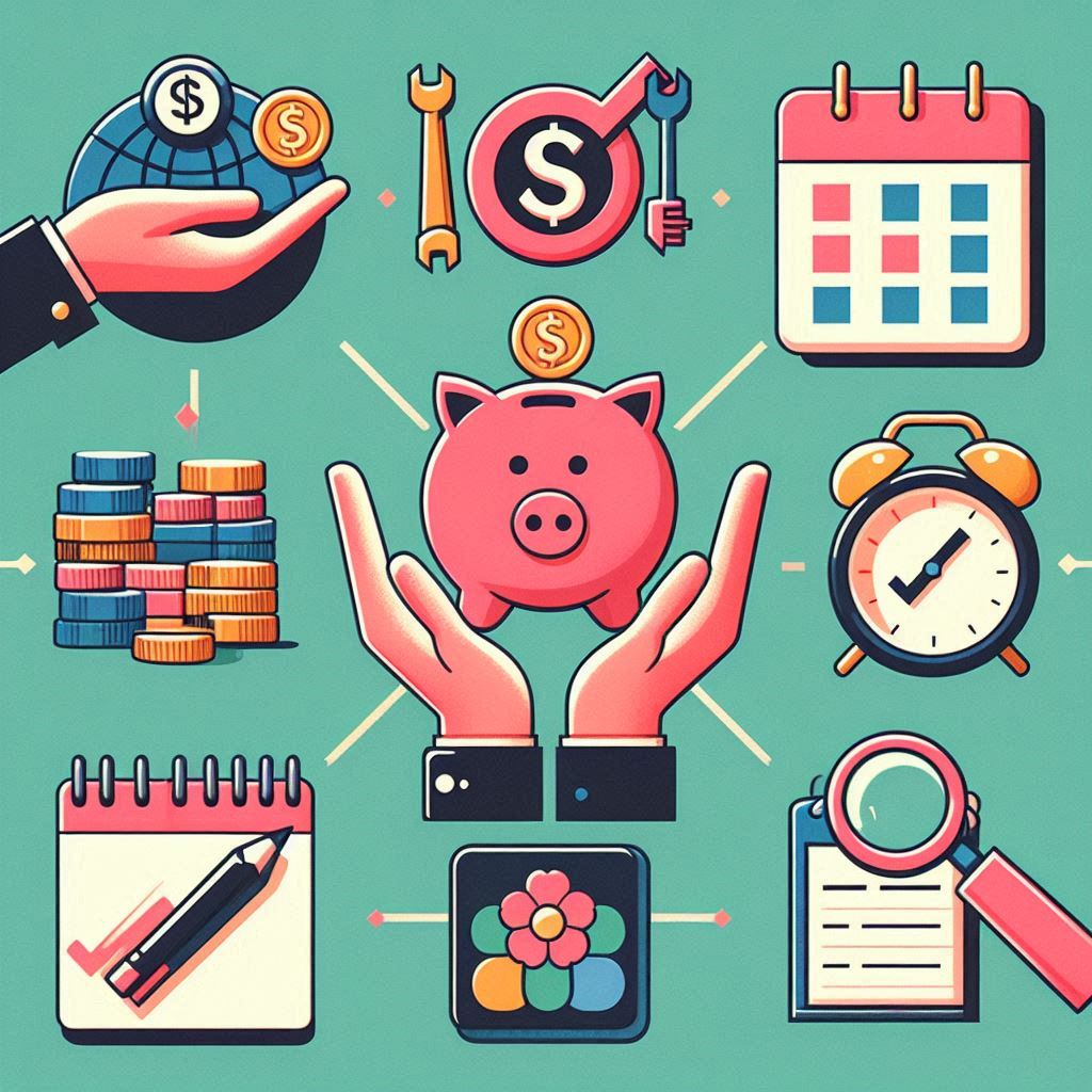 청년 도약계좌의 핵심 혜택을 상징적으로 나타낸 일러스트